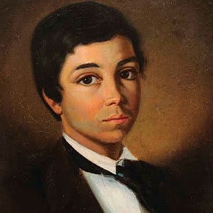Autorretrato de Pedro Américo a los once años.