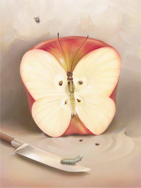 Vladimir Kush - Maça Borboleta