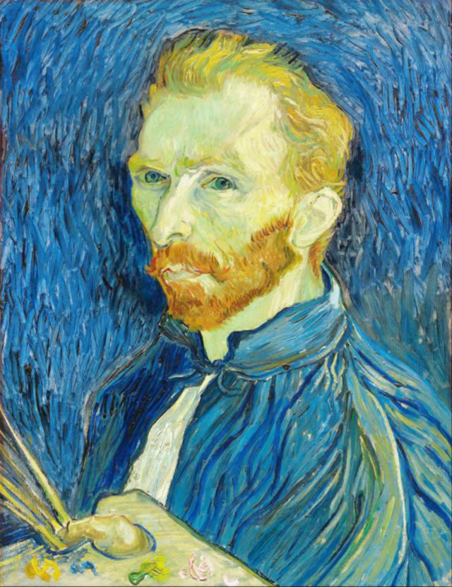 autorretratos de Vincent van Gogh