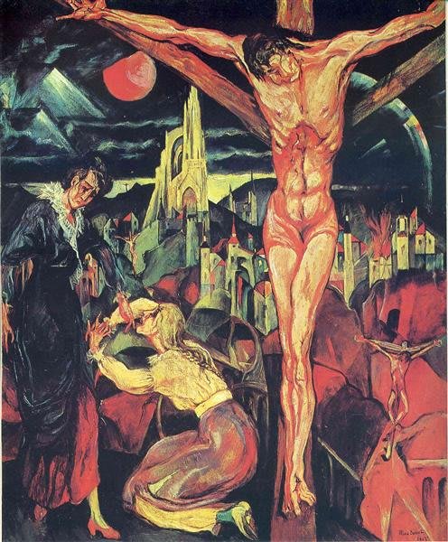 Crucifixion. Max Ernst. 1913