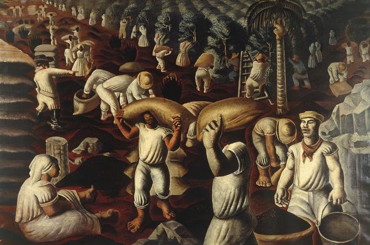 The Coffee Planter - Candido Portinari (1935)