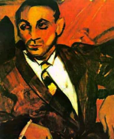 Arte Moderna (Homem Amarelo) - Artes e Artistas