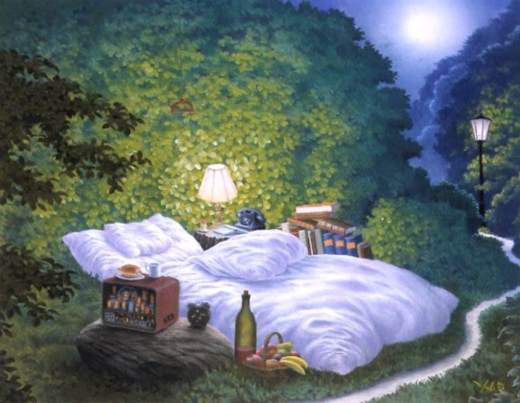 Paisaje fantástico de Jacek Yerka