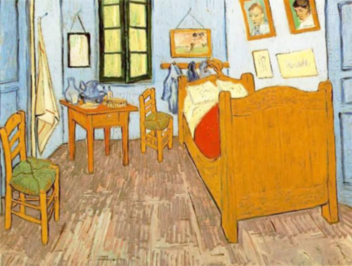 Bedroom in Arles - Vincent Van Gogh