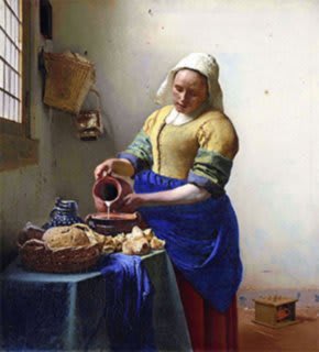 Johannes Vermeer - La Lechera
