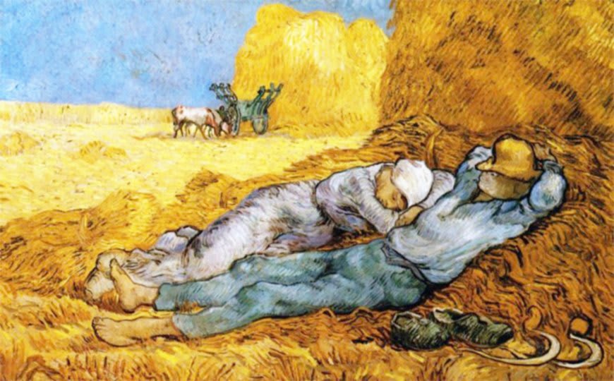 Vincent van Gogh. La Siesta