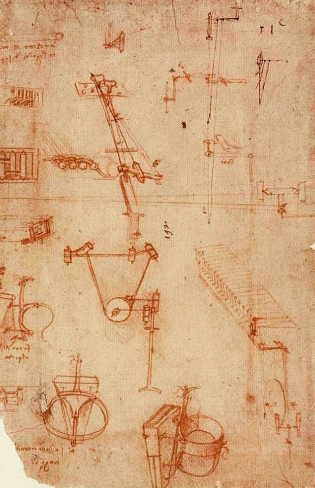 Diseño de Instrumentos Musicales - por Leonardo da Vinci