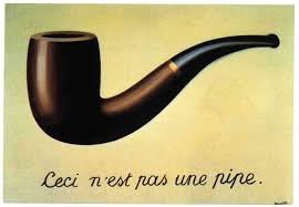 La Trahison des images. Ceci n'est pas une pipe. René Magritte. 1929