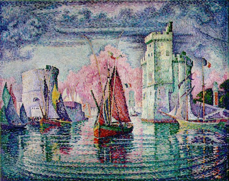 Puerto de La Rochelle. Paul Signac. 1921