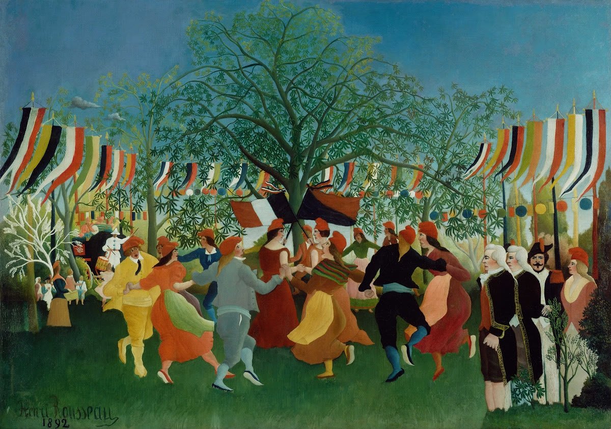 Centenário da Independência. Henri Rousseau. 1892. Localização: Coleção Privada.
