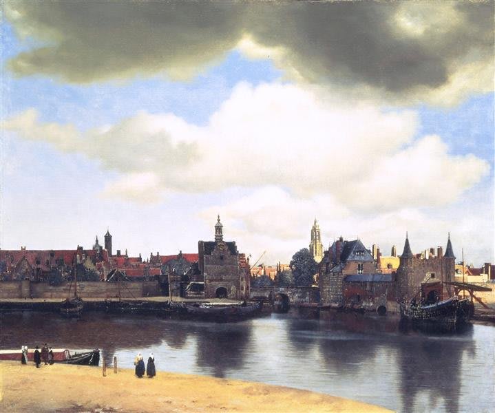 Johannes Vermeer - View of Delft