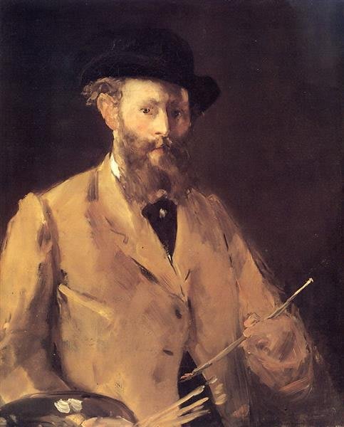 ÉDOUARD MANET. SELF-PORTRAIT (1879)
