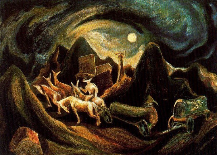 Going West. Jackson Pollock. 1935