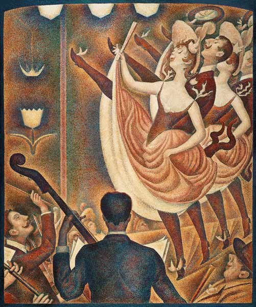 Georges Seurat: Biografía y el Puntillismo - Le Chahut