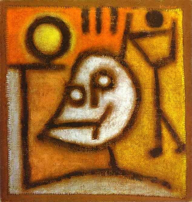 Death and Fire. 1940 - Paul Klee