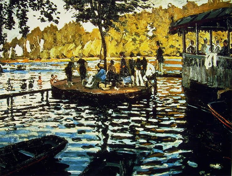 La Grenouillère - Claude Monet