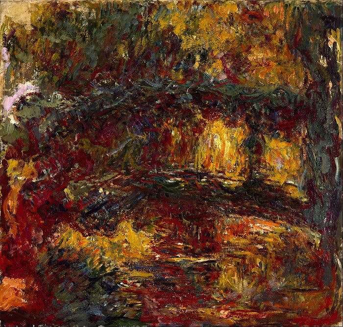 The Japanese Bridge, a painting by Claude Monet