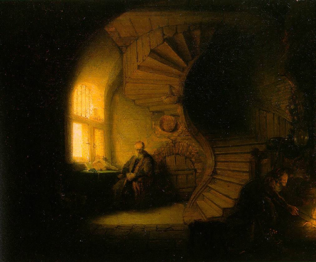 Philosophe en Méditation, Rembrandt