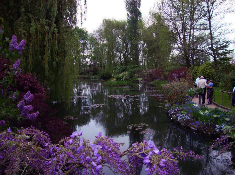 El jardín acuático japonés de Monet