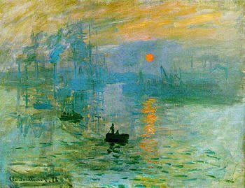 Arte impresionista - Movimiento Artístico - Impresión, Sol Naciente