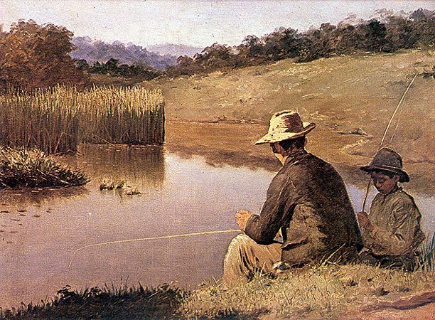 Almeida Júnior - Pescando