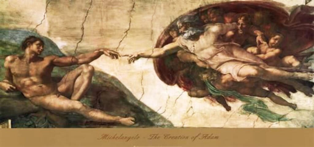 La Creación de Adán - Capilla Sixtina