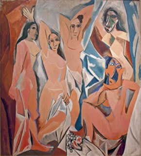 Las Señoritas de Aviñón de Picasso, hito del cubismo