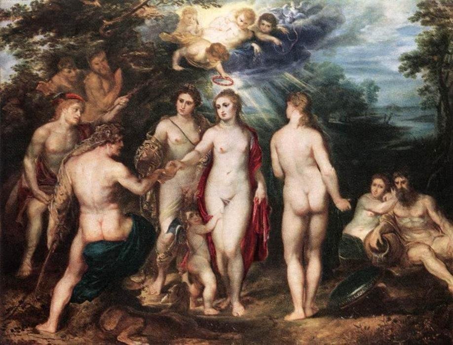 Il Giudizio di Paride di Peter Paul Rubens