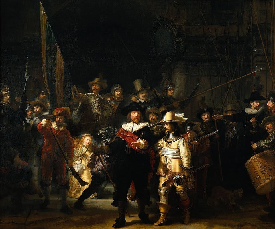 La Ronda di Notte di Rembrandt