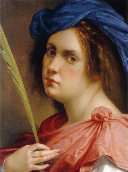 Autoritratto di Artemisia Gentileschi