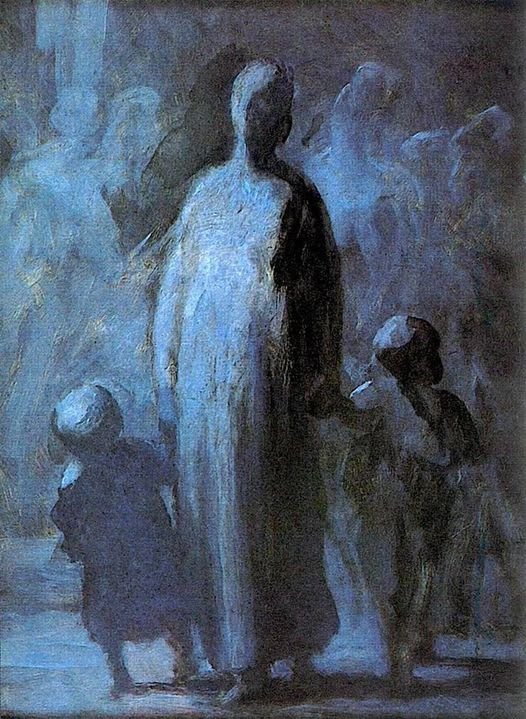 Madre. Honoré Daumier. 1855