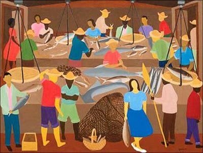 Pescadores. Djanira da Motta