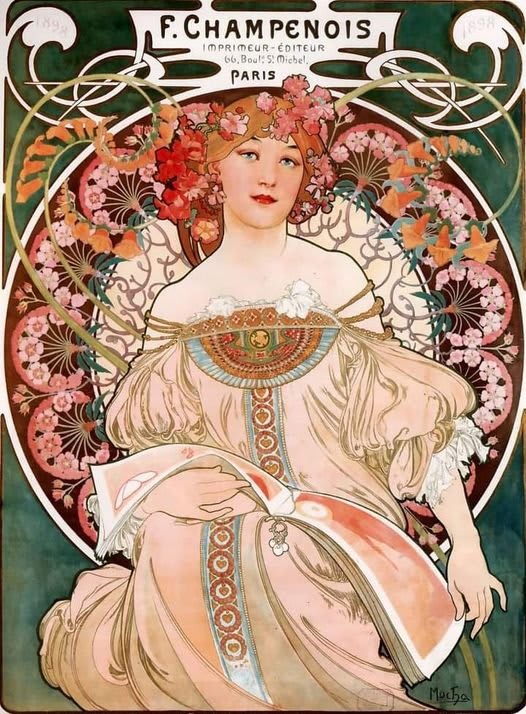 Alphonse Mucha, artista checo de Art Nouveau