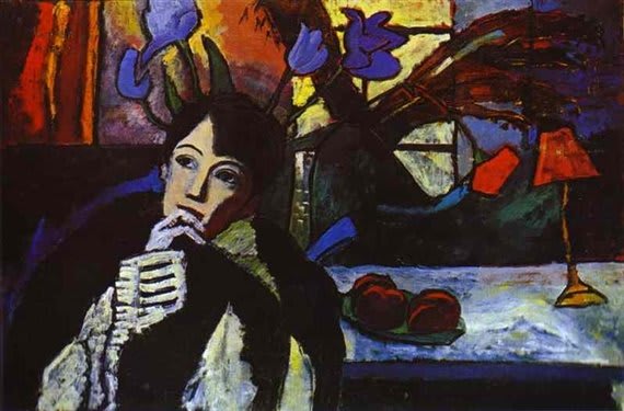 Meditación, Gabriele Münter