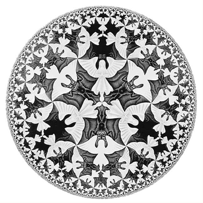 Límite Circular IV. 1960. - Maurits Cornelis Escher