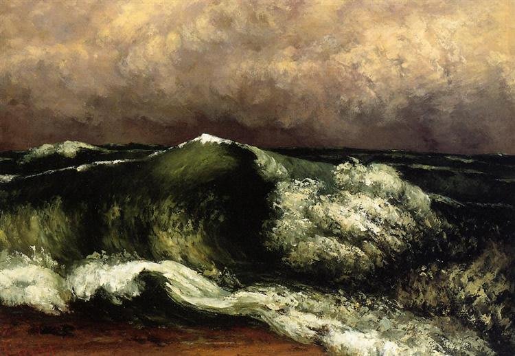 La Ola de Gustave Courbet