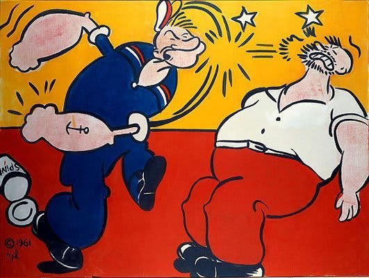 Popeye. Roy Lichtenstein. 1961