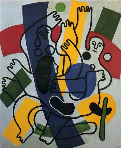 Danza de Fernand Léger, 1942.
