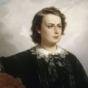 Retrato de una joven con un adorno en el pelo, 'La Mujer de la Perla' de Corot.