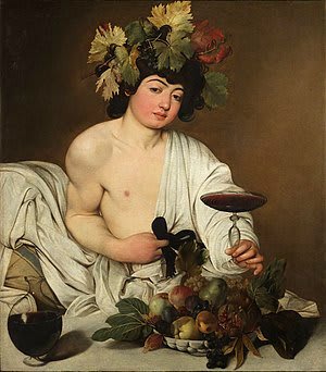 Baco, obra de Caravaggio
