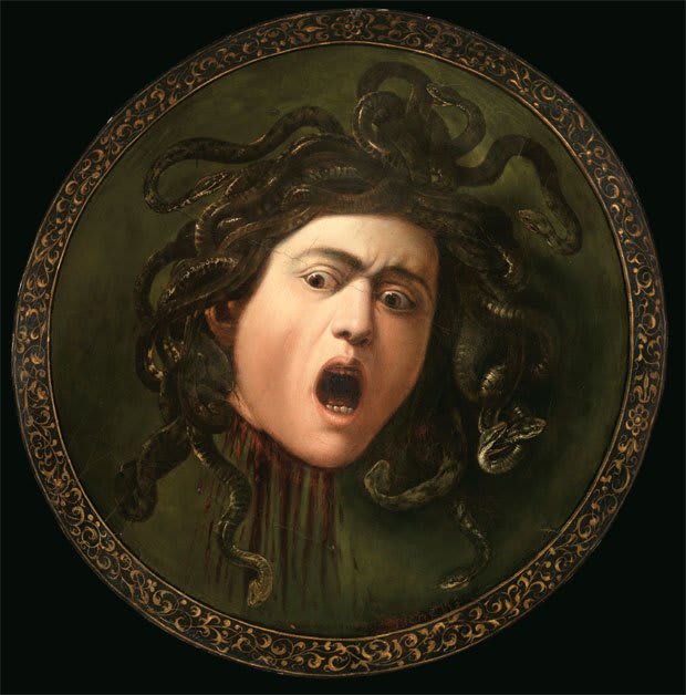 Medusa, obra de Caravaggio