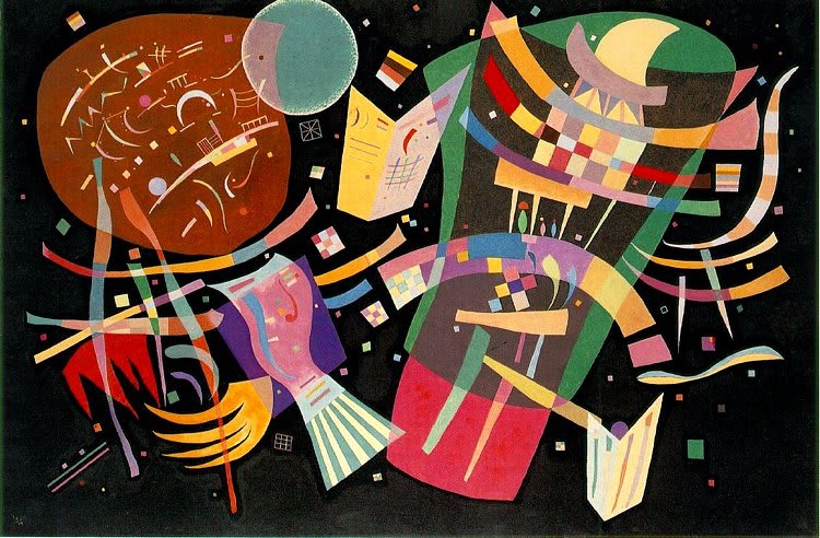 Composición X. Wassily Kandinsky. 1939