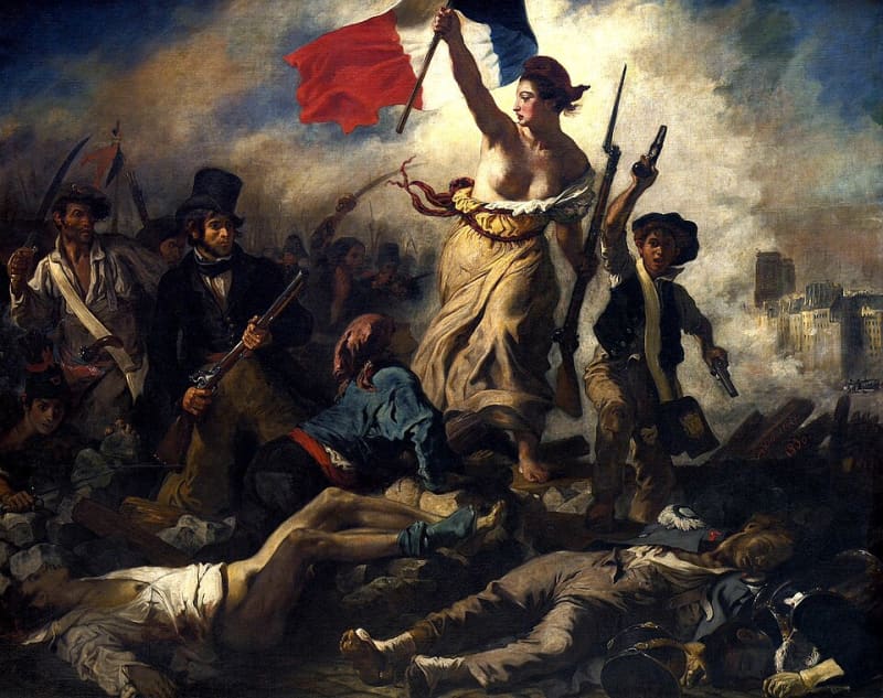 Mujeres de Argel de Eugène Delacroix