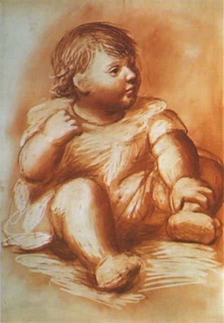 Bebé Paulo - Biografía de Pablo Picasso
