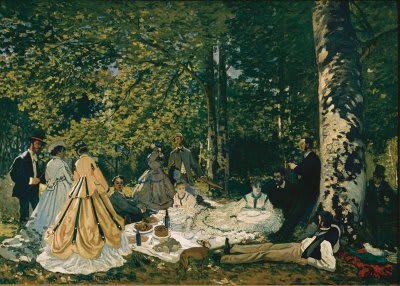 Almuerzo sobre la hierba - Claude Monet