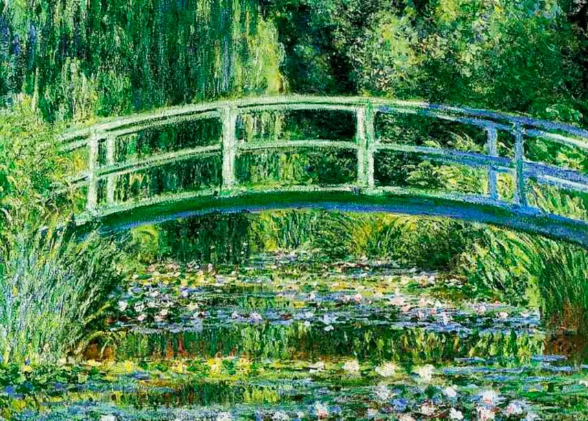 El Puente Japonés - Claude Monet