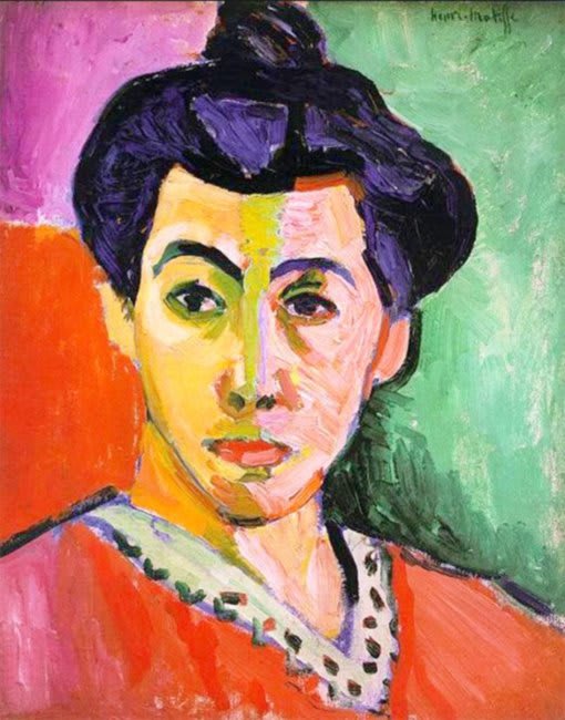 Retrato con línea verde - Biografía de Henri Matisse