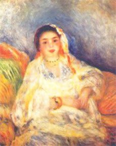 Mujer Argelina. Auguste Renoir. 1881