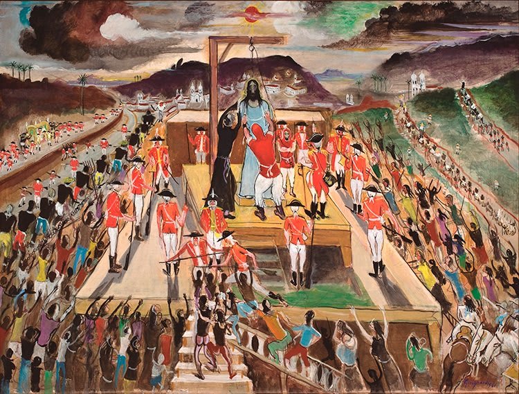 Alberto da Veiga Guignard - La ejecución de Tiradentes