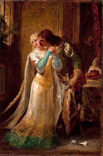 Faust e Margherita. Dipinto di Pedro Américo.